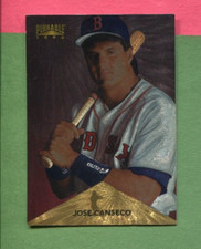 JOSE CANSECO BOSTON RED SOX 1996 PINNACLE STARBURST INSERT BASEBALL CARD #17