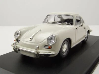 Porsche 356 C Coupe 1963 Bianco Modellino 1:43 Maxichamps - Immagine 1 di 4