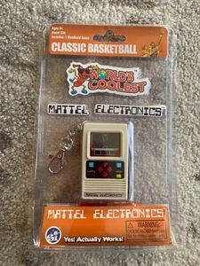 World's Coolest Mattel Electronic Games - Basketball Handheld Keychain Game - Picture 1 of 2