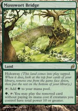 MTG magic cards 1x x1 Light Play, English Mosswort Bridge Lorwyn