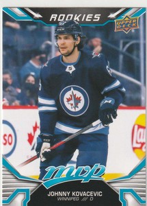 2022-23 Upper Deck MVP #240 Johnny Kovacevic SP RC