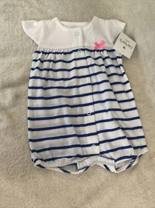 CARTERS GIRLS Infant One Pc 6 Months Multi Color Ret $12 (TW-2088) - Picture 1 of 5