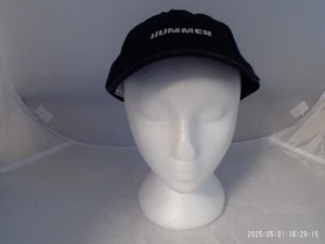 "New" "Other" Hummer Embroidered Black Strap Back Hat - Picture 1 of 7