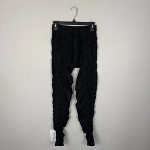 Agogie Resistance Hose +20 Damen Größe M schwarz gerafft Workout Legging Active - Bild 1 von 7