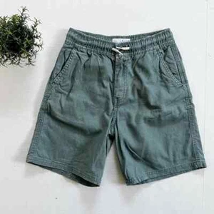 Zara Kids Linen-blend Bermuda Shorts in Green Sz 9 Boys - Picture 1 of 8