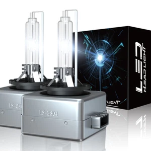 For GMC Yukon XL 2015-2019 Pair D3S HID Xenon White Headlight Bulbs Low Beam - Picture 1 of 12