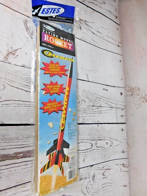 Express EST 1302 Two Stage D Power Estes Model Rocket Kit Sealed Vintage 1999 - Image 1 of 4