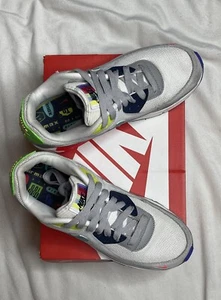Nike Air Max 90 EOI GS Gris Perla/Deporte TURQ 6.5Y DA5653 001 - Imagen 1 de 7