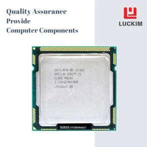 Intel Core i5-661 CPU - Socket LGA 1156 2 Cores 4 Threads 3.33 GHz 4 MB L3 Cache - Picture 1 of 7