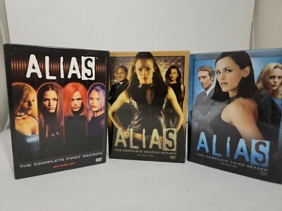 ALIAS The Complete SEASONS 1-3 DVD Collection 1 2 3 TV SERIES Set - No Scratches - Image 1 of 4