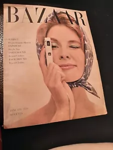 Harpers Bazaar Magazine Jan 1959 AVEDON Suzy Parker Carmen del'Orifice HAWAII - Picture 1 of 10
