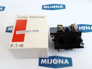 Martillo Cutler EATON 91000T2 BLOQUE DE CONTACTO SERIE C 10250T 91000T NUEVO STOCK ANTIGUO - Imagen 1 de 9
