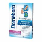 Domeboro Calming & Soothing Medicated Soak Rash Relief Powder 12 Count Pack of 3