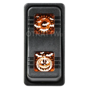 OTRATTW Carling Tech Contura X Rocker Switch, Polaris, HALLOWEEN, AMBER LENS - Bild 1 von 4