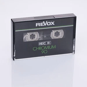 1x Revox Chromium 90 Kassette Audiokassette IECII Cassette (C) - Bild 1 von 5