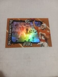 PEYTON MANNING HOFer ROOKIE 1998 PRESS PASS FIELDS OF FURY COLTS VOLS FF 1/9