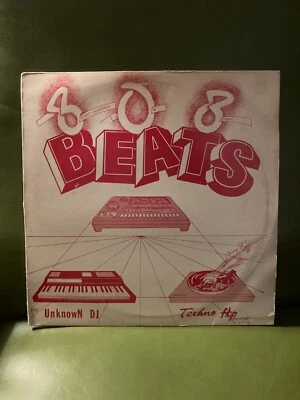 THE UNKNOWN D.J. - "808 BEATS" LP Vinyl DR. DRE / TECHNO HOP RECORDS 1984 VG - Image 1 of 3