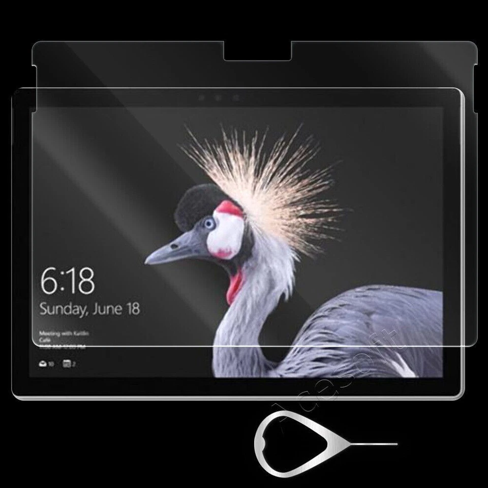 Anti-Scratch Tempered Glass Screen Protector Film for Microsoft Surface Pro 4 US - Image 1 of 1