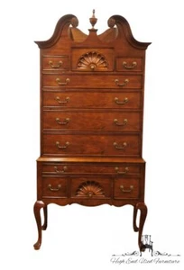 CENTURY FURNITURE Solid Mahogany Traditional Style 40" Highboy Chest - Picture 1 of 10