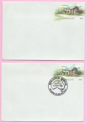 AUSTRALIA 1988 Pair of PSE's - FDC & Mint - COLLINGROVE, SA - Shs - Image 1 of 2