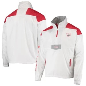 Men's Wisconsin Badgers Columbia Santa Ana Anorak Quarter-Zip Jacket NWT XL - Picture 1 of 1
