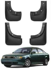 New Genuine Set Splash Guards Mud Mud Flaps For 1997-2005 Audi A6 C5 Sedan - Picture 1 of 5