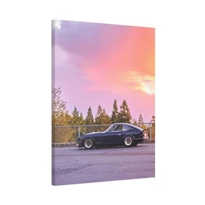 Nissan 240z High Resolution Museum Quality Vertical Canvas Print #015 - Picture 1 of 10