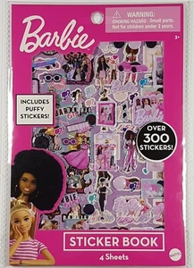 300+ Barbie Sticker Book Includes Puffy Stickers 4 Sheets Art Craft Kids - Bild 1 von 2