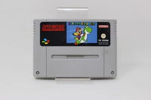 SUPER MARIO WORLD SUPER NINTENDO SNES PAL INV-11452 - Imagen 1 de 2
