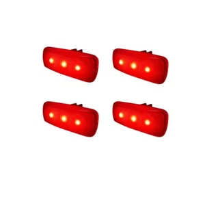 Luces de señalización laterales LED negras/humo Recon 264137BK para Dodge RAM 10-17 - Imagen 1 de 3