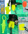 SCUBA diving regulator octopus clip holder various easy pull Beaver plug designs