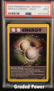 Neo Destiny Unlimited Miracle Energy PSA 9 HOLO (0706) 16/105 Pokemon - Picture 1 of 1