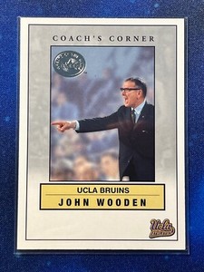2001 Fleer Greats of the Game Coach's Corner #CC14 John Wooden