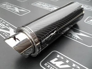 Silenziatore Bidone Scarico Pipewerx Honda Grom MSX125 2021+ GP3 Moto GP Carbon Race - Foto 1 di 1