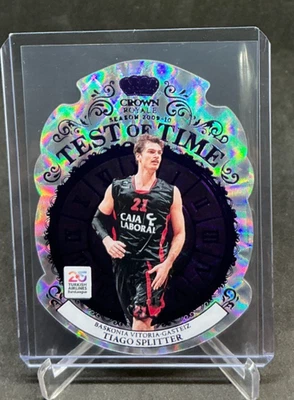 2024/25 Crown Royale Euroleague TEST OF TIME Purple TIAGO SPLITTER 21/25 - Image 1 of 2
