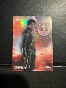2025 Topps Chrome Star Wars #160 Sabine Wren Refractor - Bild 1 von 3