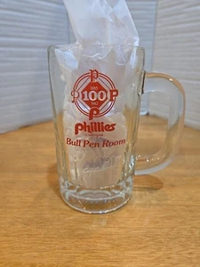 Philadelphia Phillies Bull Pen Room Handled Mug 100th Anniversary MLB 1983 Vtg - Picture 1 of 7