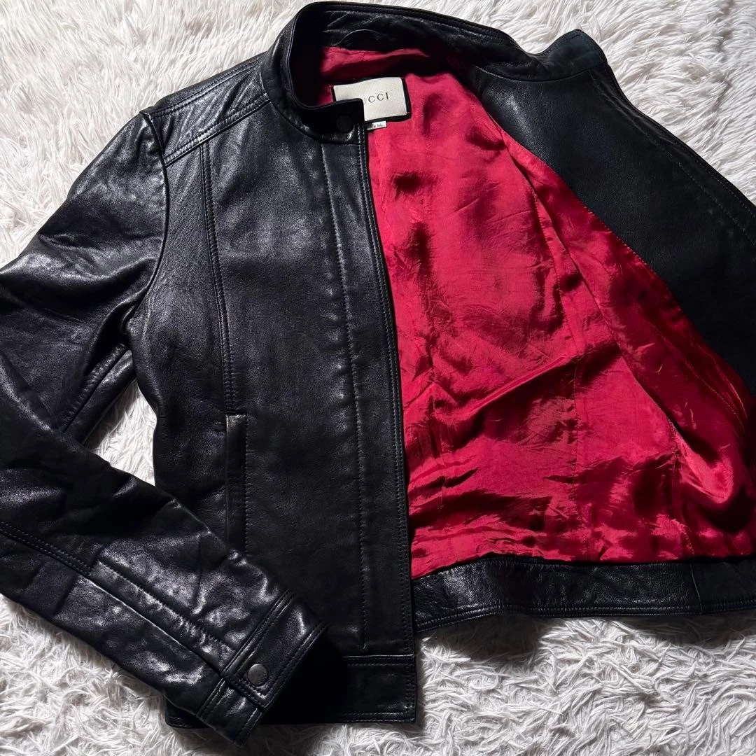 Gucci Leather Outer Shell Coats, Jackets & Vests for Men for Sale