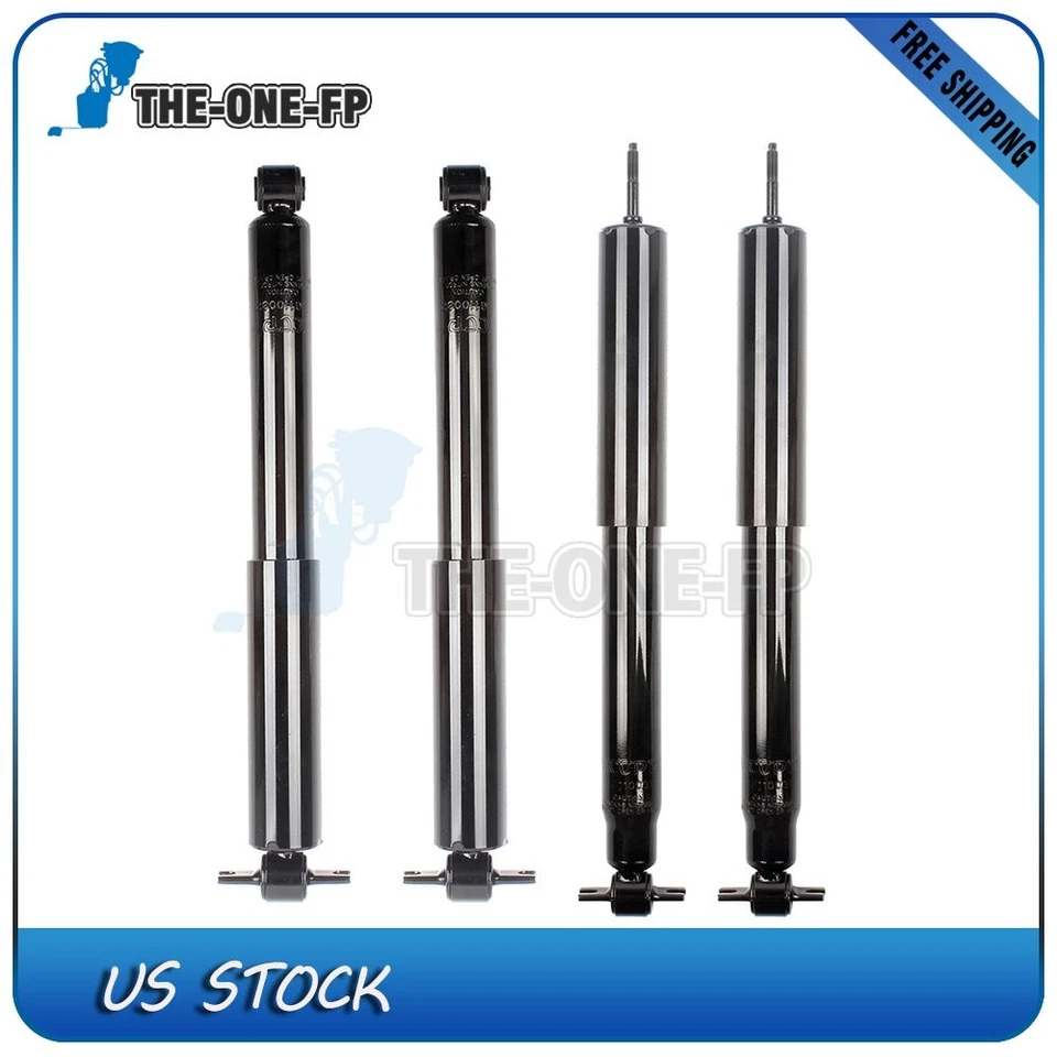Full Set Front Shocks and Rear Struts for 1997-2005 Jeep Wrangler 4WD - Image 1 of 4