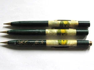 C 1960 John Deere Co Publicidad 3 Lápices Mecánicos Sheaffer Fineline - Imagen 1 de 6