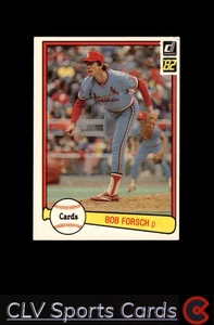 St. Louis Cardinals Bob Forsch #91 Donruss Baseball Near Mint or Better top - Picture 1 of 2