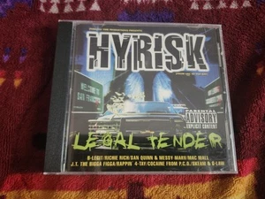 Hyrisk - Legal Tender cd B-Legit Messy Marv Richie Rich San Quinn Rare Rap - Picture 1 of 4