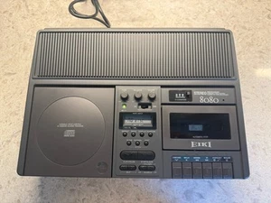 EIKI 8080 COMMERCIAL CD PLAYER TAPE RECORDER USB RECORDER Tested/Working - Picture 1 of 6