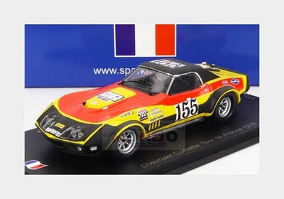 1:43 SPARK Chevrolet Corvette C3 #155 Tour De France 1970 Greder Perramond SF283 - Immagine 1 di 2