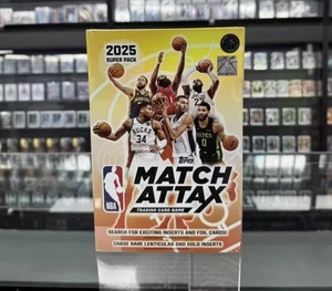 2025 Topps Match Attax NBA Super Pack Box*1 Find For Cooper Flagg #1/1 - Picture 1 of 9