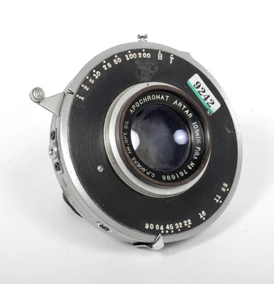 Goerz Apo Artar 10 3/4" [270mm] F9.5 Lens ILEX #3 shutter #9242 - Image 1 of 4