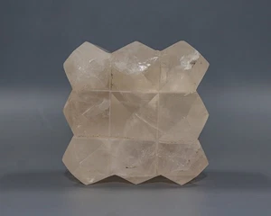 Cubo piramidal 54 piedra de energía de reiki curativa poder chakra metafísico transparente 85 mm - Imagen 1 de 10