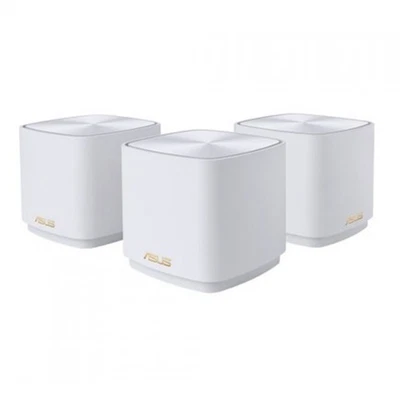 ASUS Dual-Band ZenWiFi Mini XD4 AX1800 Mesh Home WiFi6 System - White - 3 Pack - Image 1 of 3