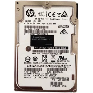 HP 736997-001 600GB Dual Port SFF 2.5in SAS-2 6Gbps 15K 128MB HDD - Afbeelding 1 van 1