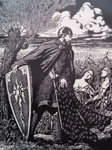 Beautiful NIBELUNGENLIED German Mythology ~ Song of Nibelungs ~ Karl Simrock - Imagen 1 de 11